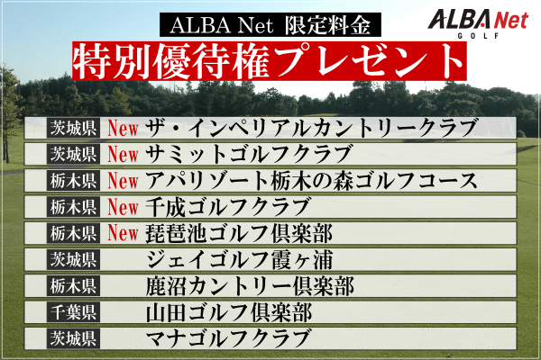 特別優待権プレゼント